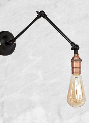 Бронзовое бра "industrial retro" (52-wz1705)