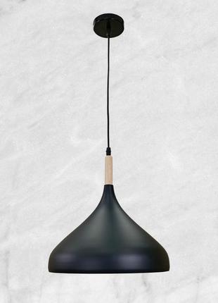 Чёрный современный подвес (909-8082-1 bk)