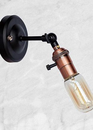 Бронзовое бра "industrial retro" (52-wв1905)