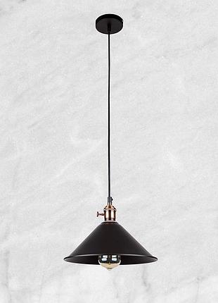 Чёрный подвес в стиле лофт (52-839f-1 bk)