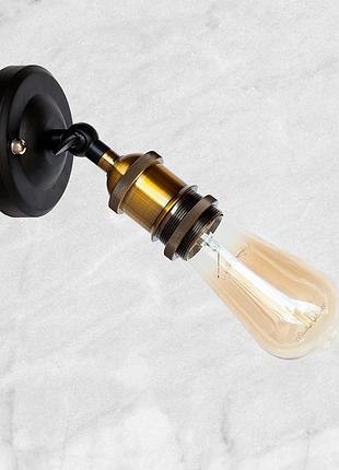 Золотое бра "industrial retro" (52-wa1202)