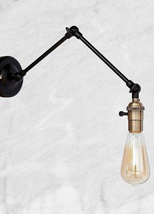 Бра цвета старая медь "industrial retro" (52-wz1903)