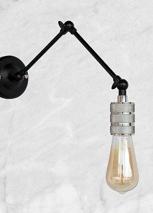 Бра цвета хром "industrial retro" (52-wz2101)