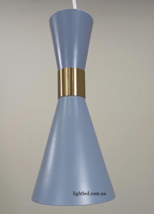 Современный серый подвес (909-8067 gray)3 фото