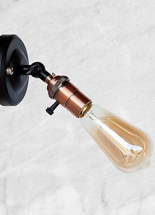 Бронзовое бра "industrial retro" (52-wa1905)