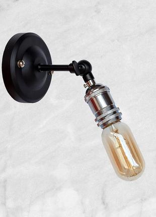 Бра цвета хром "industrial retro" (52-wв1401)