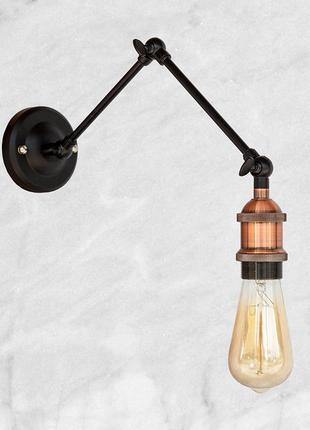 Бронзовое бра "industrial retro" (52-wz1205)