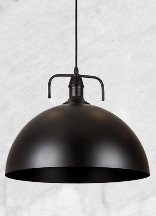 Чорний металевий підвіс з вушками 40см (54-6648-1 bk (400))