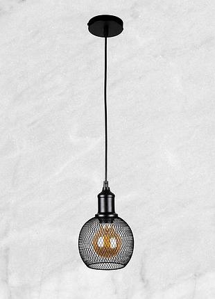 Чорний металевий підвіс індастріал-лофт (907-011f-1 вк)