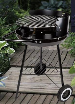 Угольный мини гриль на ножках mini grill