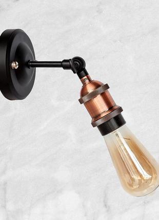 Бронзовое бра "industrial retro" (52-wв1205)
