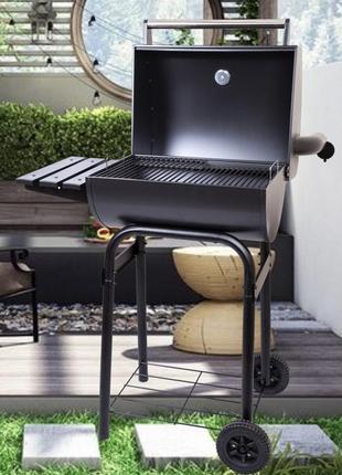 Угольный гриль-барбекю квадратный smoke grill2 фото