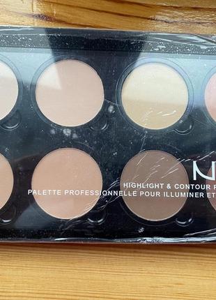 Палетка сухих коректорів nyx