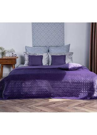 Декоративне покривало velour 180х220 violet