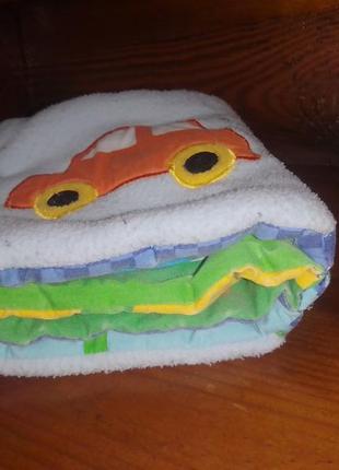 М'яка тактильна книжечка для малюків