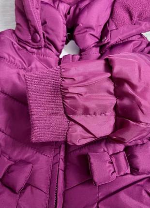 Куртка,пальто, курточка на девочку демисезонная ovs 3-6 мес, 12-18 мес6 фото