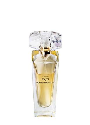 Жіноча парфумована вода avon eve confidence (30 мл). східно - ванільно - деревний аромат.