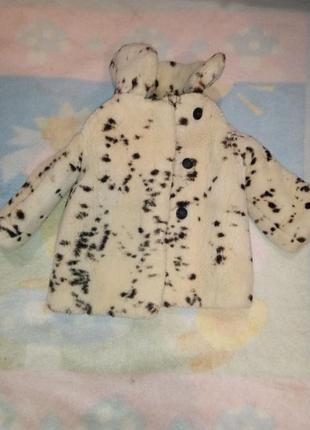 Натуральная шуба для девочки