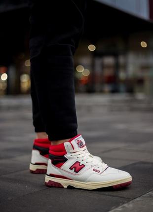 Чоловічі кросівки new balance 650r white/red