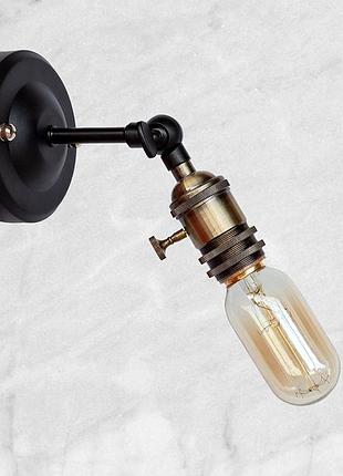 Медное бра "industrial retro" (52-wв1502)