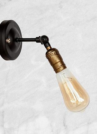 Бронзовое бра "industrial retro" (52-wв3303)