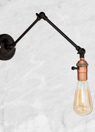 Бронзовое бра "industrial retro" (52-wz1905)