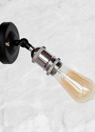 Бра цвета хром "industrial retro" (52-wa1201)