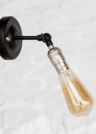 Бра кольору хром "industrial retro" (52-wв3301)
