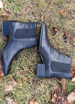 Кожаные ботинки челси,  mango3 фото