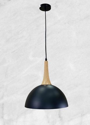 Чёрный современный подвес (909-8085-1 bk)
