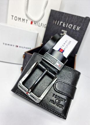 Кожаные ремни в стиле tommy hilfiger