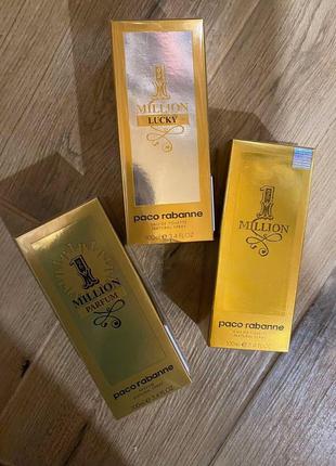 Набір із трьох парфумів paco rabanne 1 million1 фото