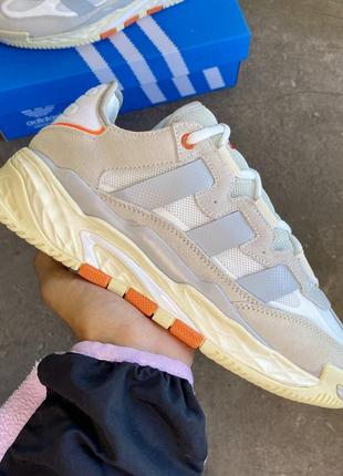 🌼🏵️adidas niteball cream orange🏵️🌼❤️36рр-45рр❤️кросівки адідас жіночі весна-осінь, кроссовки адидас нитбол демисезонные, кросівки чоловічі1 фото