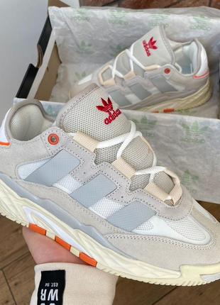 🌼🏵️adidas niteball cream orange🏵️🌼❤️36рр-45рр❤️кросівки адідас жіночі весна-осінь, кроссовки адидас нитбол демисезонные, кросівки чоловічі7 фото