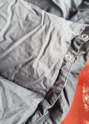 Tcm tchibo теплый зимний футмуф конверт чехол на ножки в коляску санки пух и перо