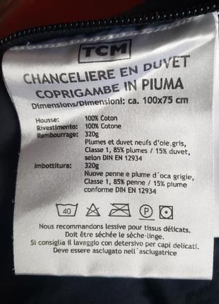 Tcm tchibo теплый зимний футмуф конверт чехол на ножки в коляску санки пух и перо