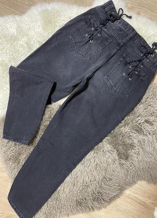 Джинси мом boohoo