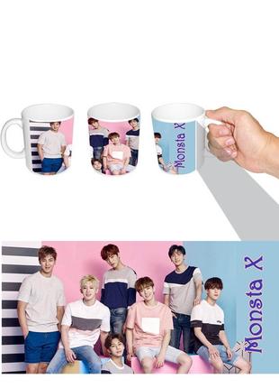 Кружка  чашка monsta x