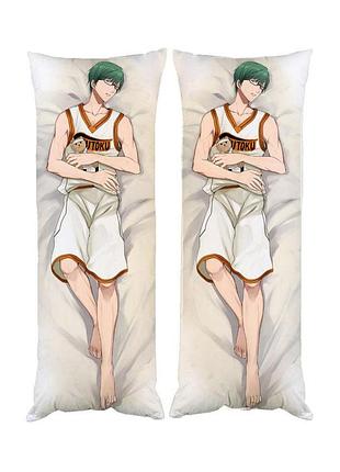Подушка дакимакура шинтаро мидорима баскетбол куроко декоративная ростовая подушка для обнимания двусторонняя