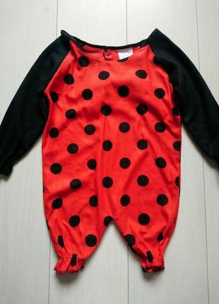 Карнавальний костюм жучок божа коровка