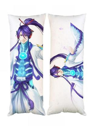 Подушка дакимакура камуи гакупо gackpoid вакалоид декоративная ростовая подушка для обнимания