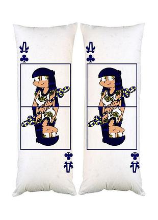 Подушка дакимакура 13 карт земля королей декоративная ростовая подушка для обнимания