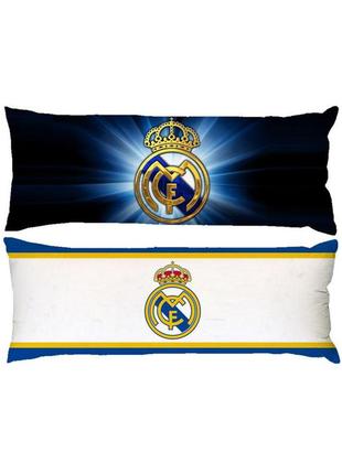 Подушка дакимакура реал мадрид real madrid cf декоративная ростовая подушка для обнимания двусторонняя