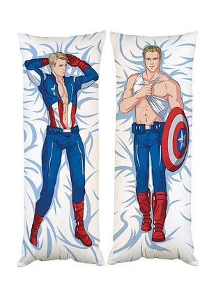 Подушка дакімакура капітан америка декоративна ростова подушка для обіймання