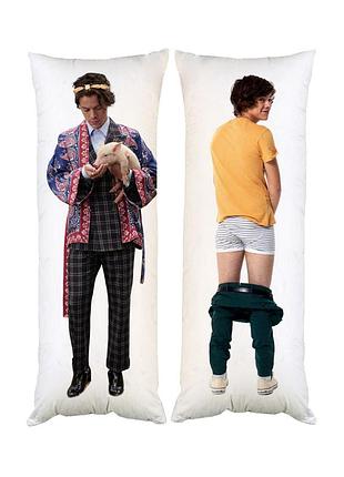 Подушка дакімакура гаррі стайлс декоративна ростова подушка для обіймання