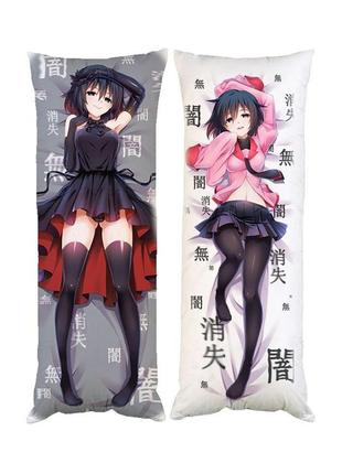Подушка дакимакура оги осино oshino ogi новелла monogatari декоративная ростовая подушка для обнимания