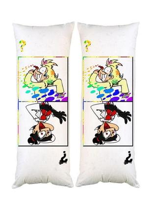 Подушка дакімакура 13 карт земля королів декоративна ростова подушка для обіймання