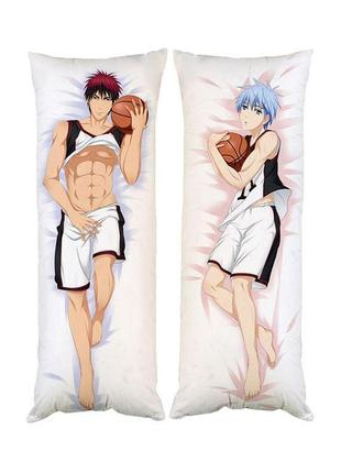Подушка дакімакура баскетбол куроко декоративна ростова подушка для обіймання двостороння