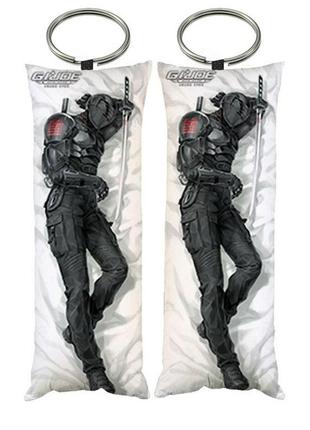 Брелок дакимакура снейк айз \ snake eyes g. i. joe двостороння 4*10 см (dak0814k)