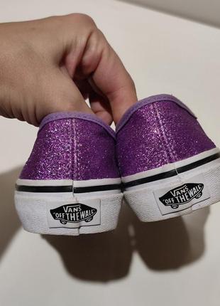 Блискучі кеди із мікро бльостками від vans 🍭 30р/внутрішня устілка 19см9 фото